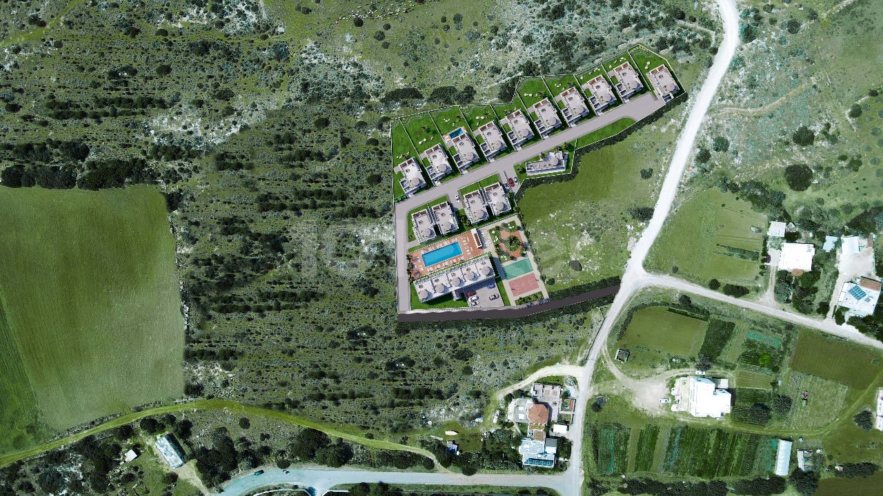 Opportunity from the Project in KARPAZ, the most beautiful and natural region of Cyprus. Located in a site with a private garden and a shared pool.