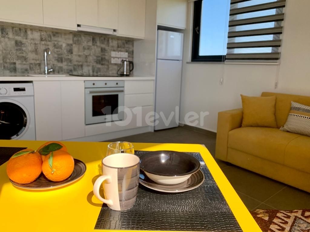 Güzel bir tatil sitesinde Günlük Kiralık 1+1 Daire