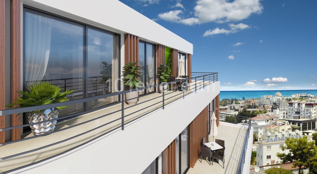 3+1 PENTHOUSE ZUM VERKAUF IM ZENTRUM VON GIRNE DAIRE ZUM VERKAUF ** 