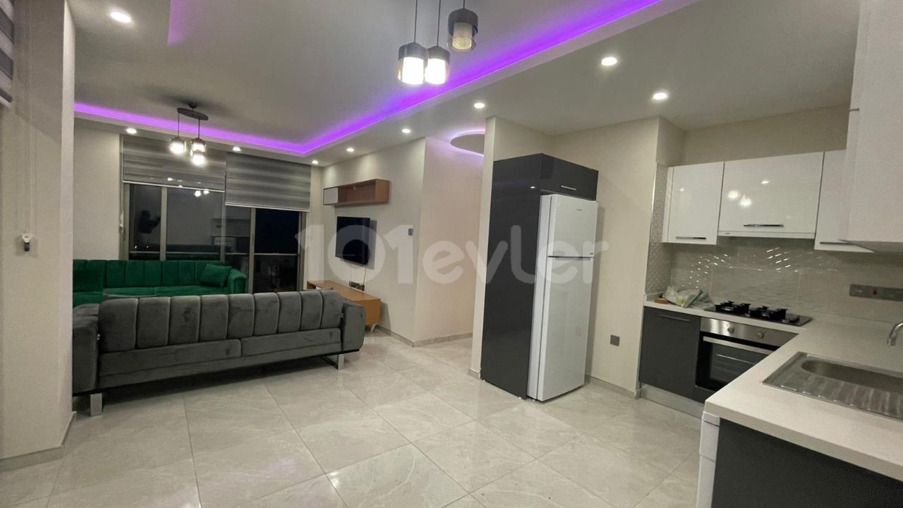 LUXURY 3+1 IN GIRNE CENTER WITH PRIVATE UNDERGROUND PARKING AREA 