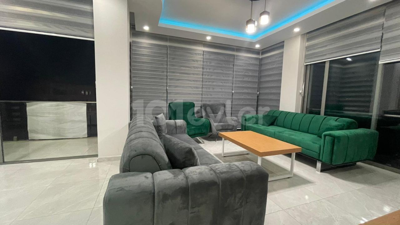 LUXURY 3+1 IN GIRNE CENTER WITH PRIVATE UNDERGROUND PARKING AREA 