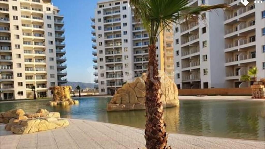 LONG BEACH CESAR RESORT DE SATILIK FULL ESYALI 1+1 DAIRE -  FOR SALE 1+1 APARTMENT IN CESAR RESORT WITH SEA VIEW