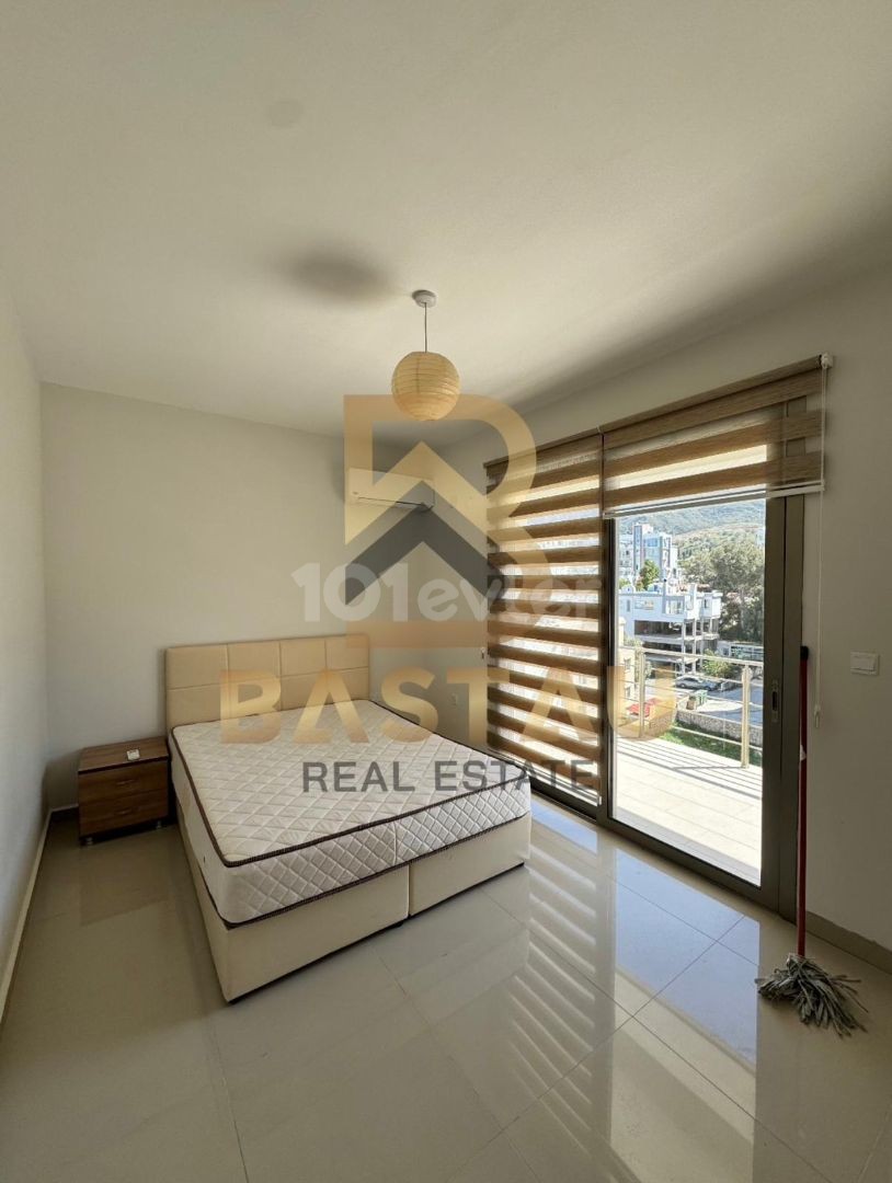 3+1 Flat with Sea View in a Magnificent Location for Rent in Kyrenia Center