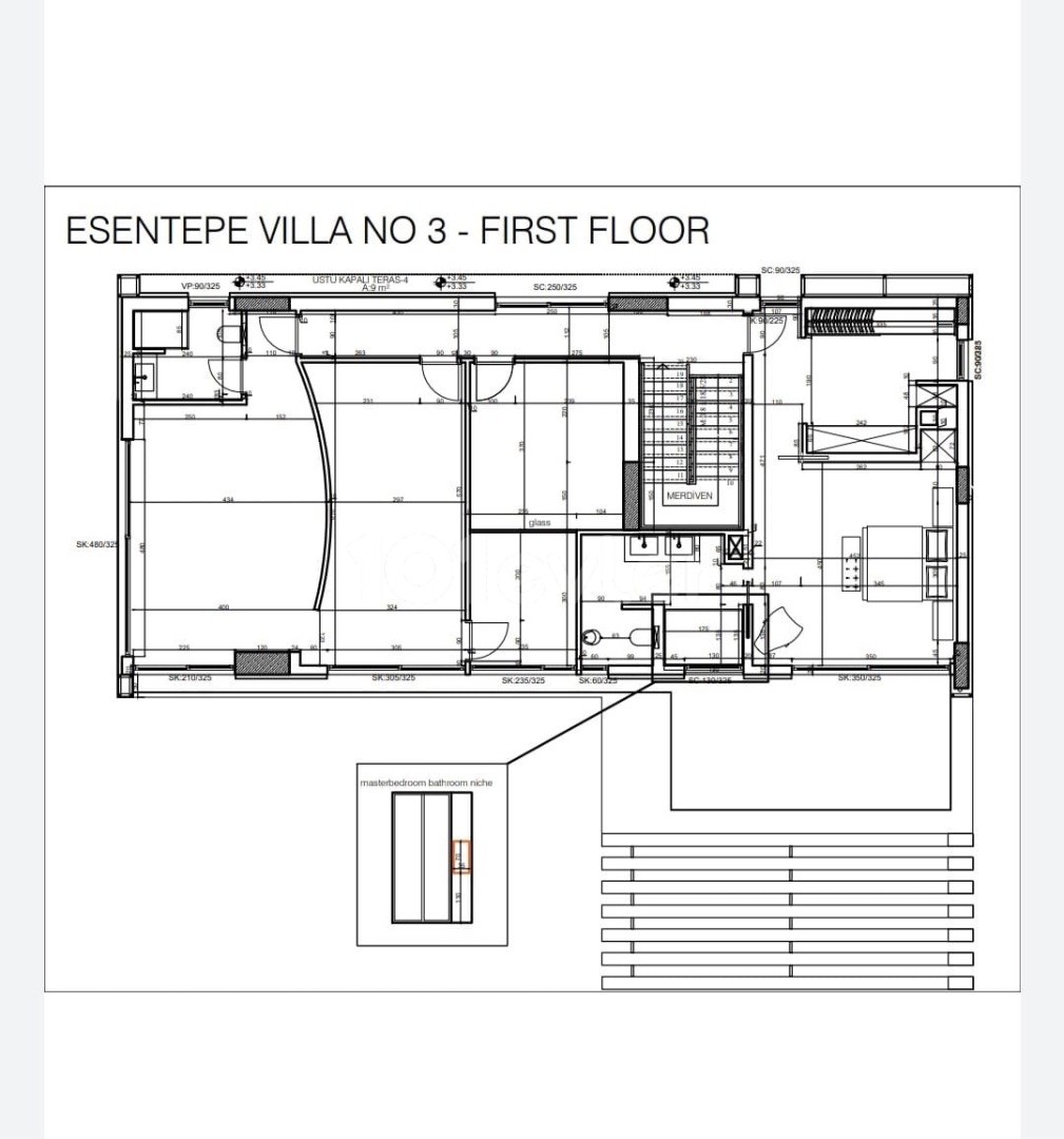 4+1 Villa zum Verkauf Esentepe, Nordzypern