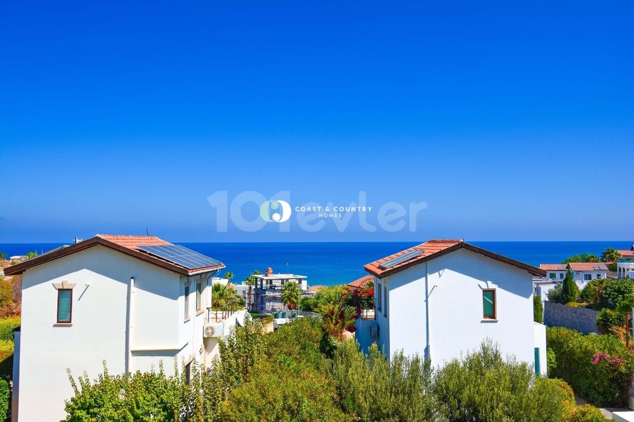 Alleinvertreter * Modernisierte Villa mit 2 Schlafzimmern und herrlicher Aussicht in Bahçeli