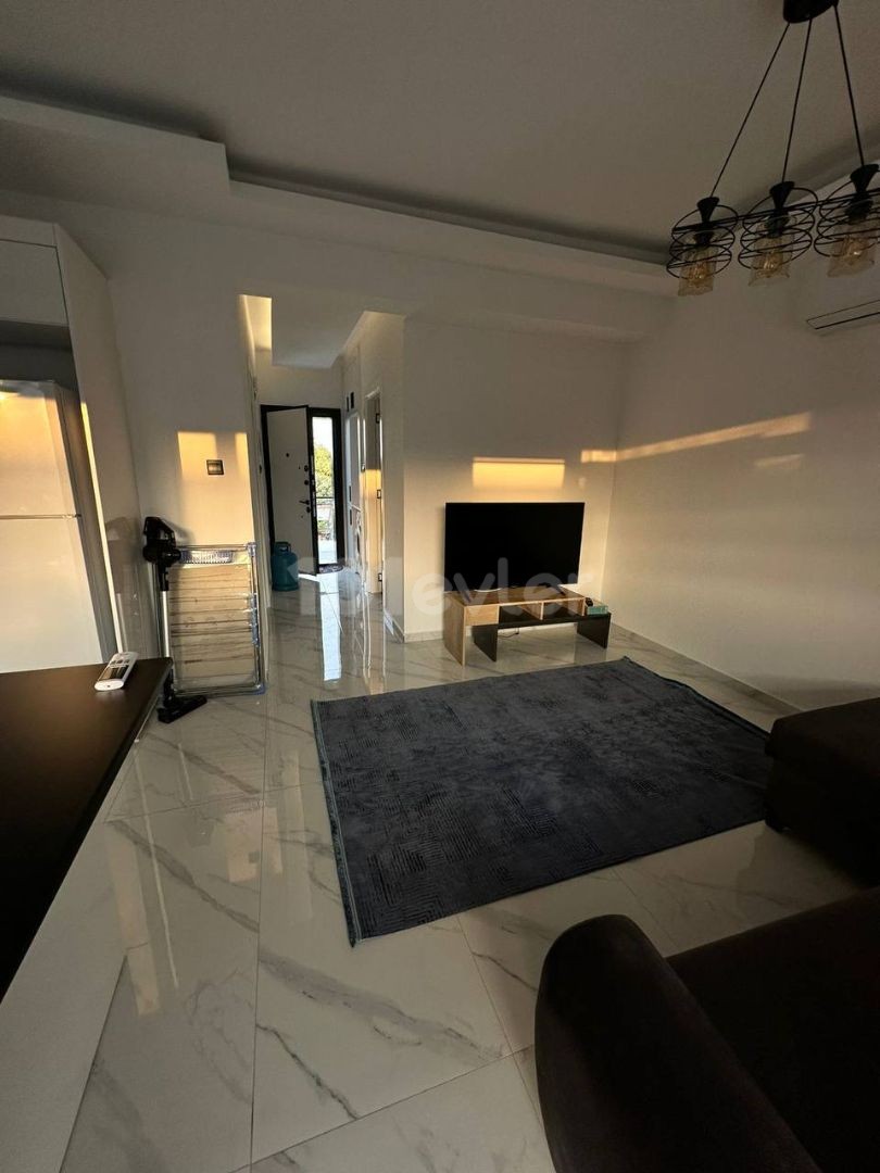 *** 1+1 FLAT FOR RENT WITH SHARED POOL IN ALSANCAK, WALKING DISTANCE TO THE SEA***