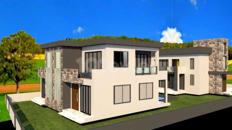 ALREADY BUILT X2 2 BED APARTMENTS + PROJECT FOR A X2 SEMI-DETACHED VILLA WITH SWIMMING POOL