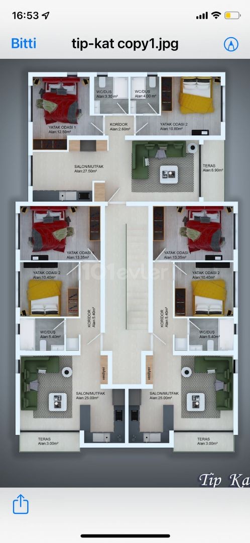 2+1 APARTMENTS IN KAYMAKLI