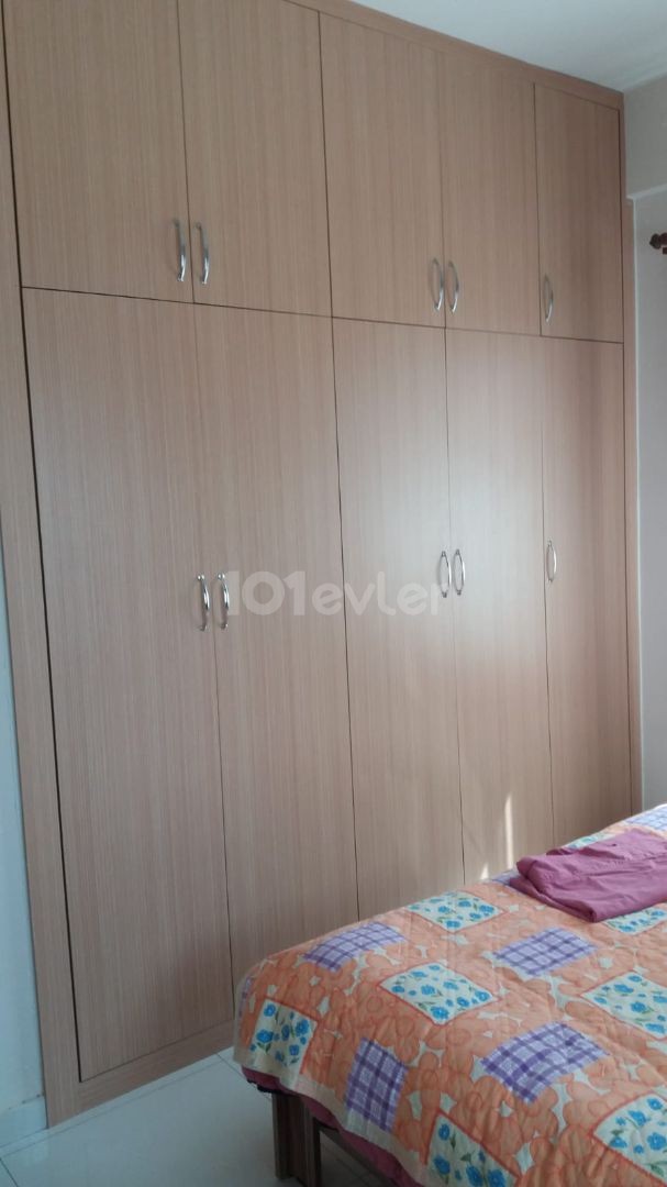 3+1 ground floor apartment with garden in Kucuk Kaymakli