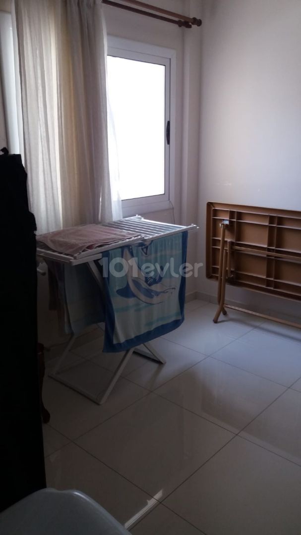 3+1 ground floor apartment with garden in Kucuk Kaymakli