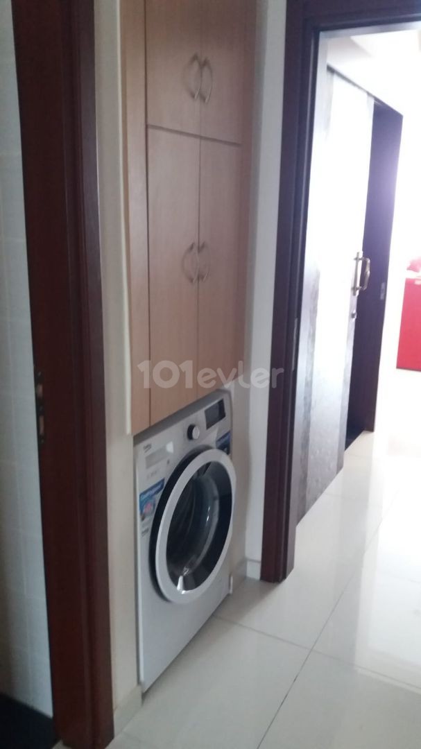 3+1 ground floor apartment with garden in Kucuk Kaymakli