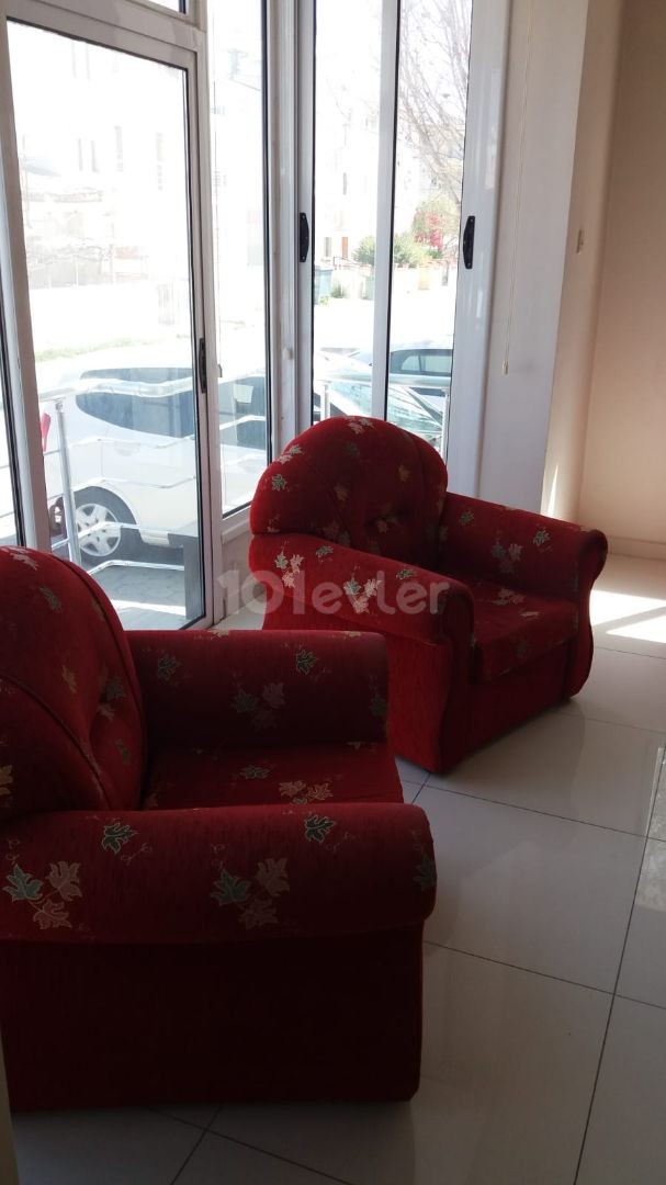 3+1 ground floor apartment with garden in Kucuk Kaymakli