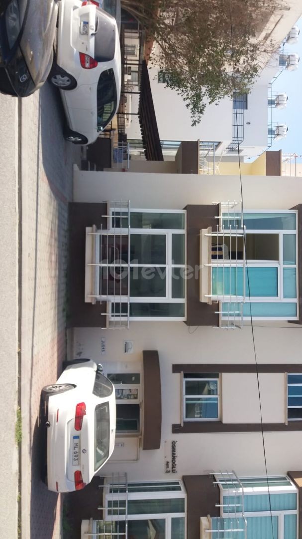 3+1 ground floor apartment with garden in Kucuk Kaymakli