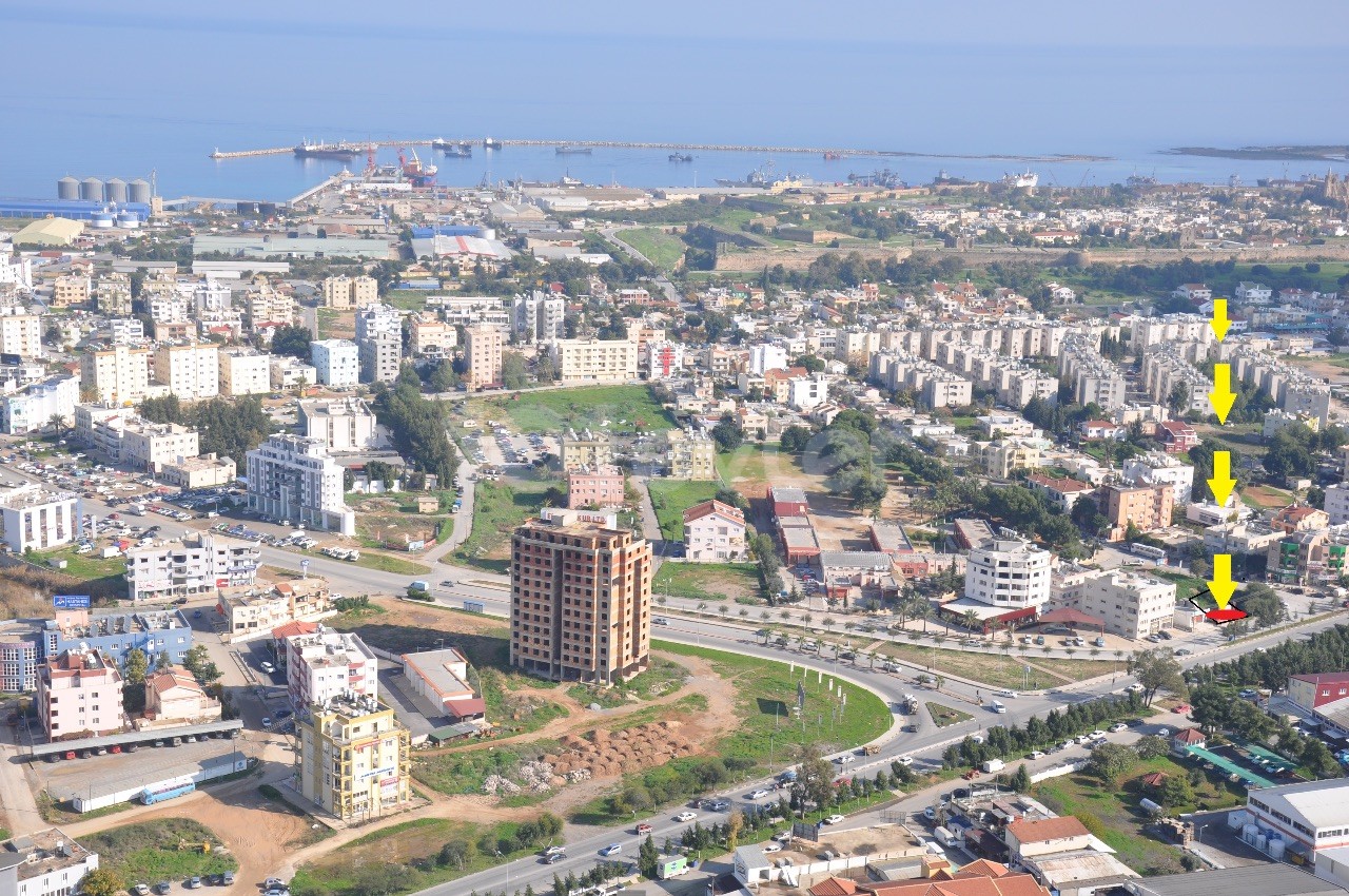 Mağusa şehir merkezinde, 2 yatak odalı, yatırım amaçlı, satılık daire.