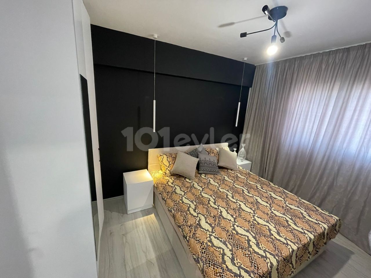 1+1 Luxuswohnung zur Tagesmiete mit Meerblick in Iskele Long Beach