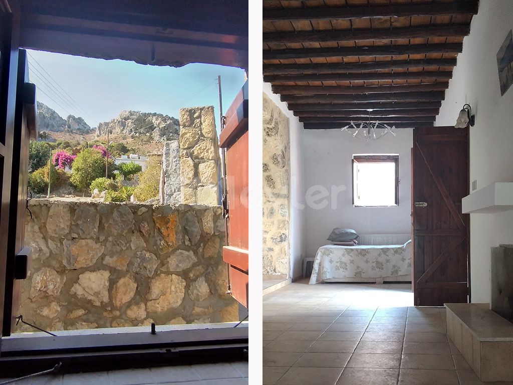 Character Stone Villa with Fantastic Views in Karsiyaka Village