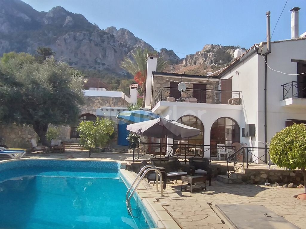 Character Stone Villa with Fantastic Views in Karsiyaka Village