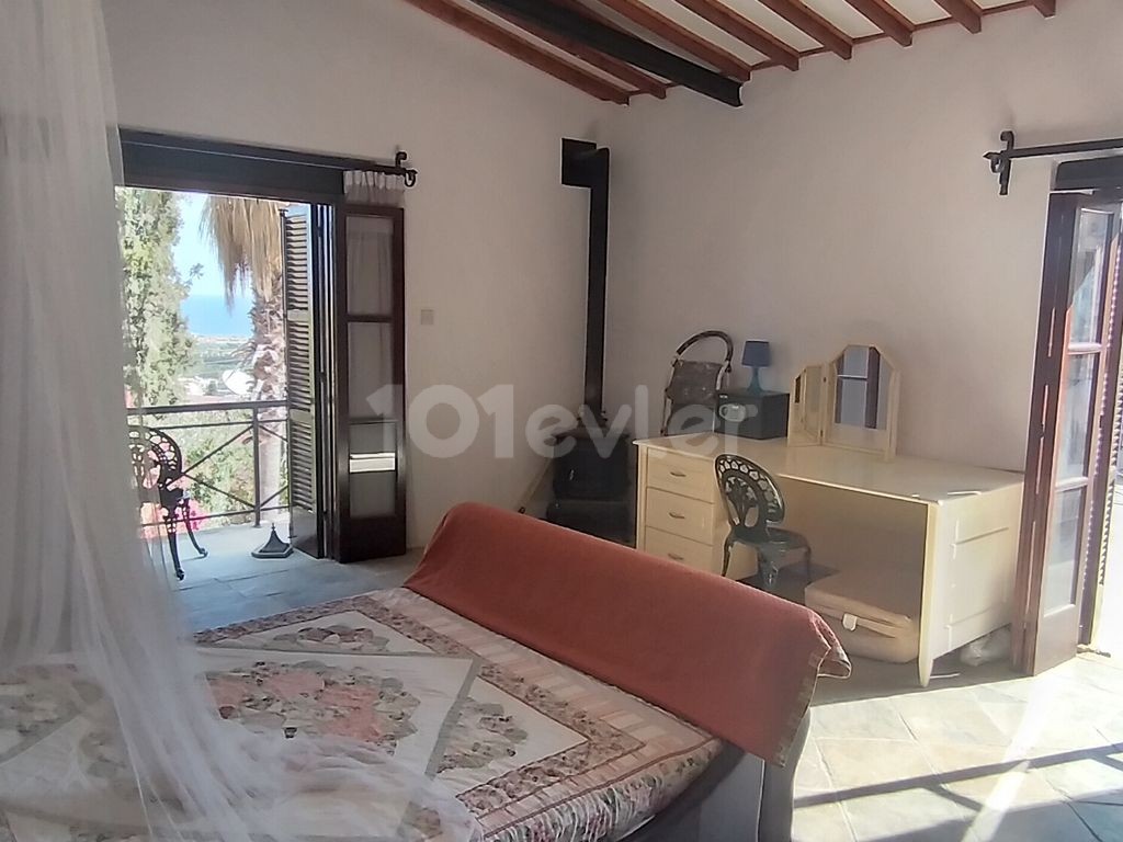 Character Stone Villa with Fantastic Views in Karsiyaka Village