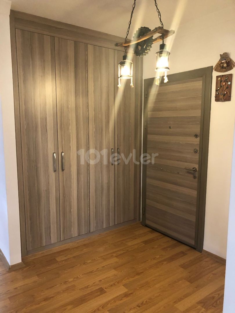 3+1 FLAT FOR RENT IN A SITE WITH POOL IN KYRENIA CENTER