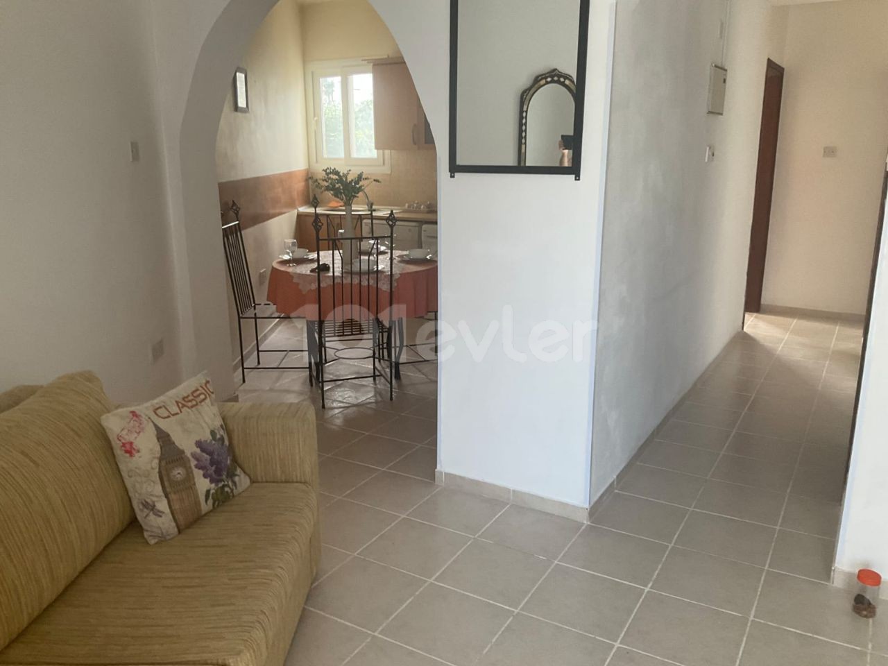 Alsancak'ta 2+1 eşyalı daire