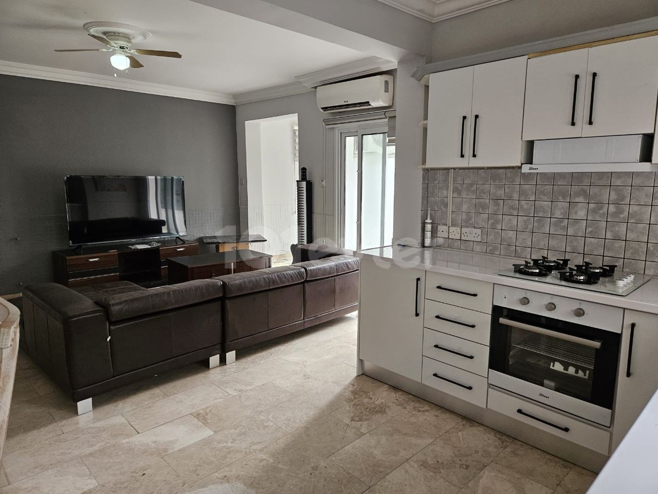 There is a 3+1 apartment for rent in Upper Kyrenia.