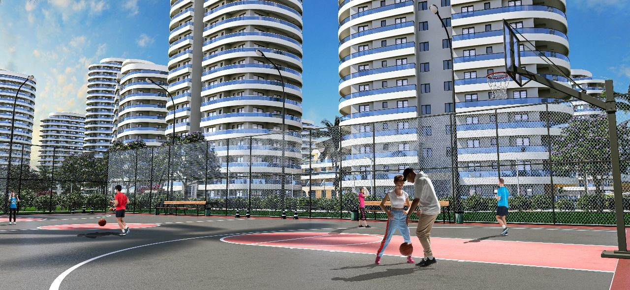 1+1 Residence in İskele Long Beach Wonderful Investment Opportunity