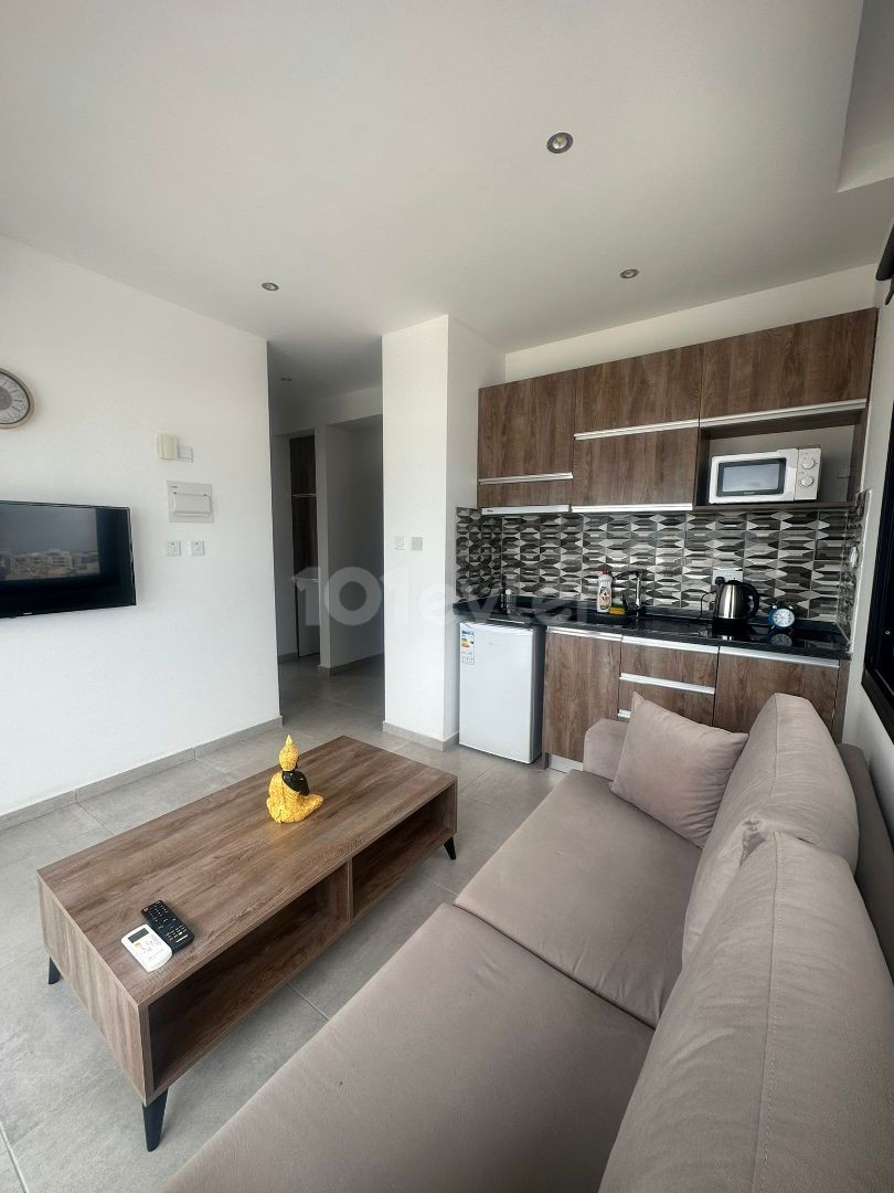FULLY FURNISHED 1+1 FLATS WITH STUNNING VIEWS IN A NEW BUILDING IN KYRENIA CENTER