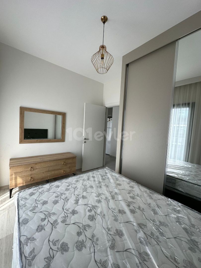 NEW FURNISHED 1+1 FLAT FOR RENT IN A SITE WITH POOL