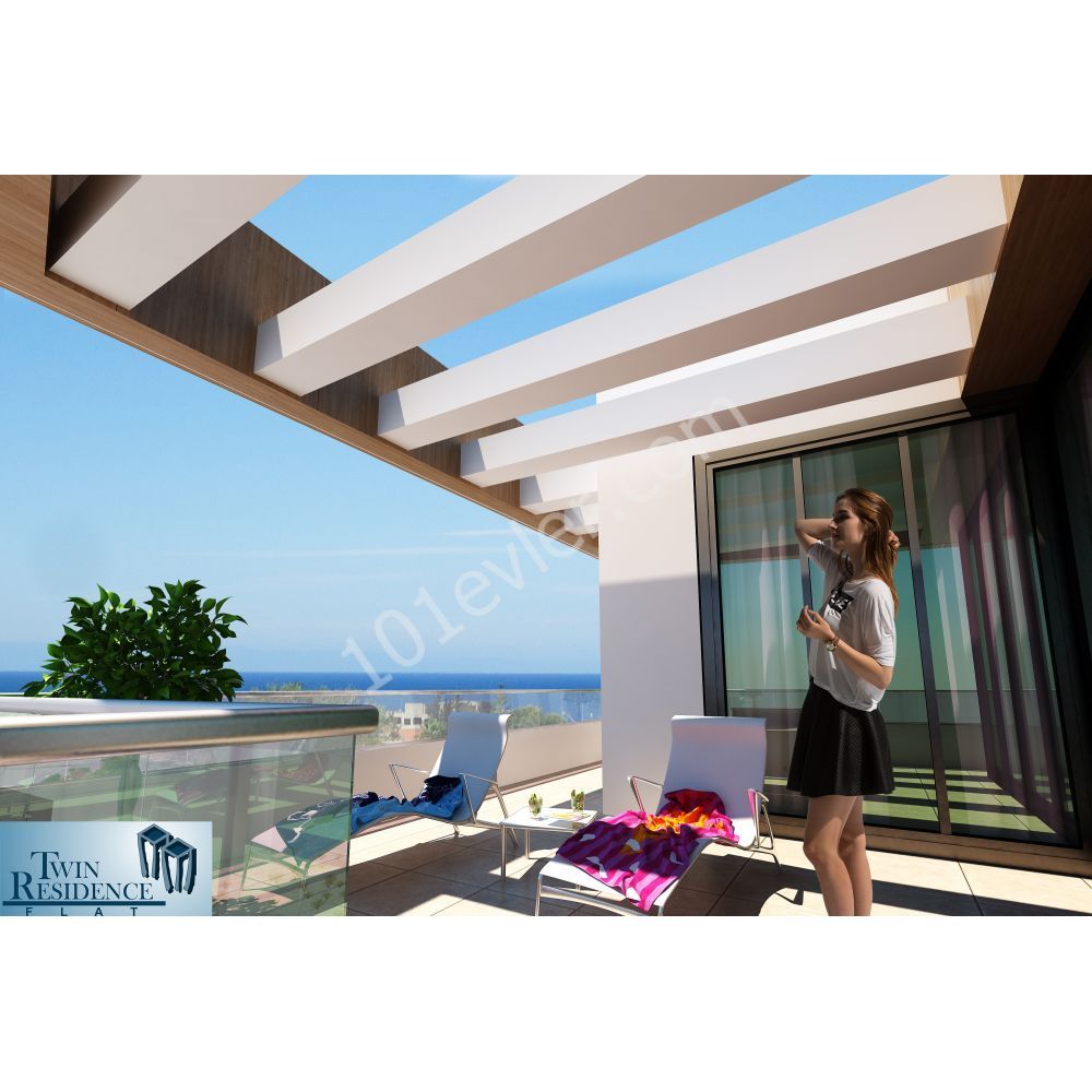 Girne merkez  3+1 penthouse