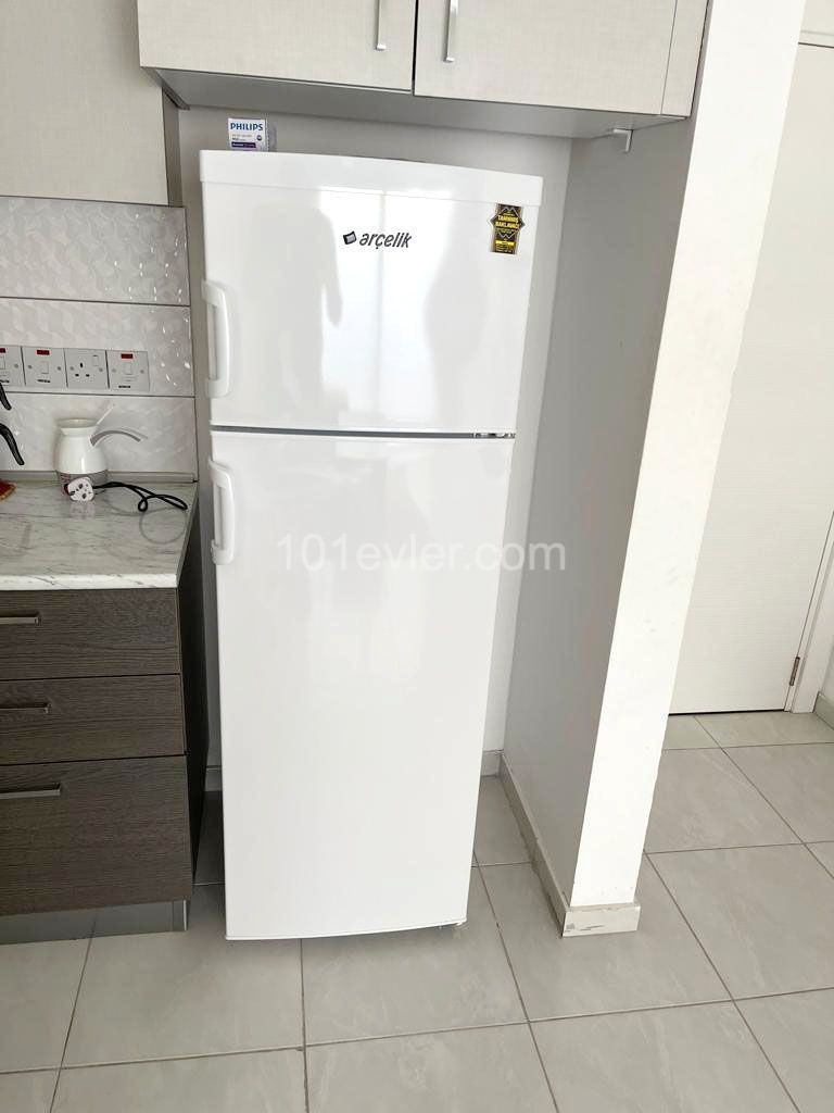 Küçük Kaymaklı'da 1+1 Full Eşyalı Kiralık Daire.