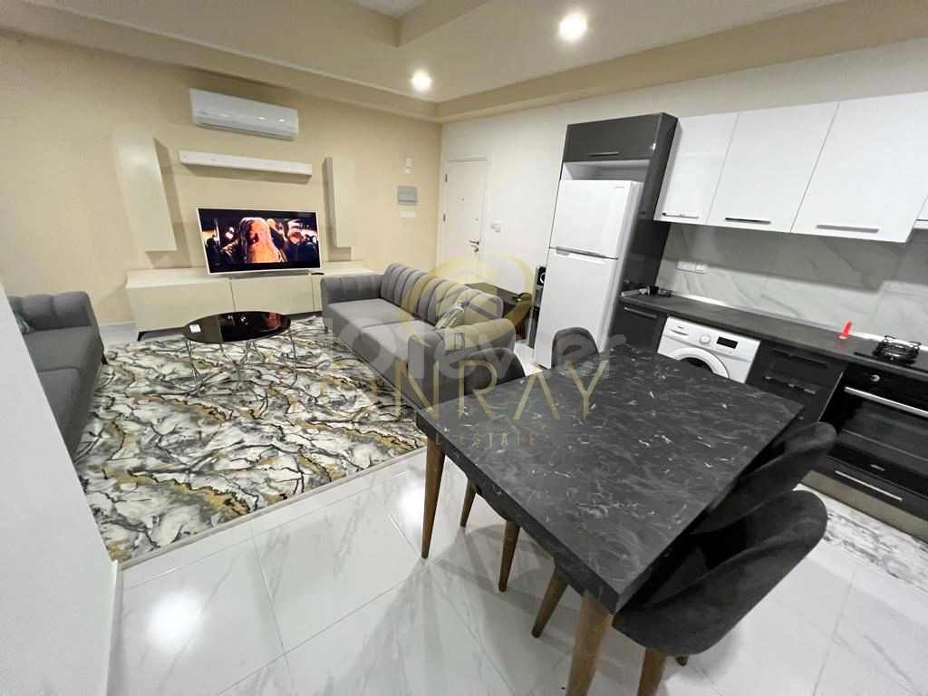 2+1 Luxury New Furnished Apartment in Kucuk Kaymakli.  