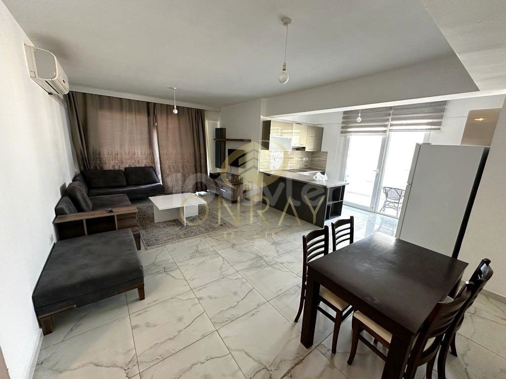 2+1 Penthhouse Flat with Full Sea View in Kyrenia Center.