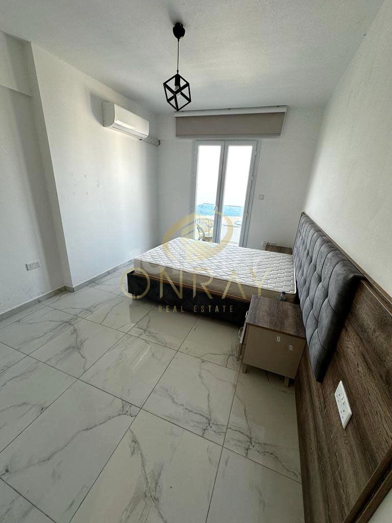 2+1 Penthhouse Flat with Full Sea View in Kyrenia Center.