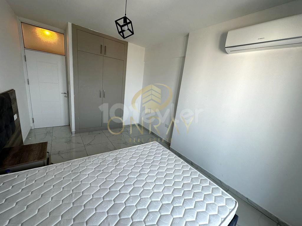 2+1 Penthhouse Flat with Full Sea View in Kyrenia Center.