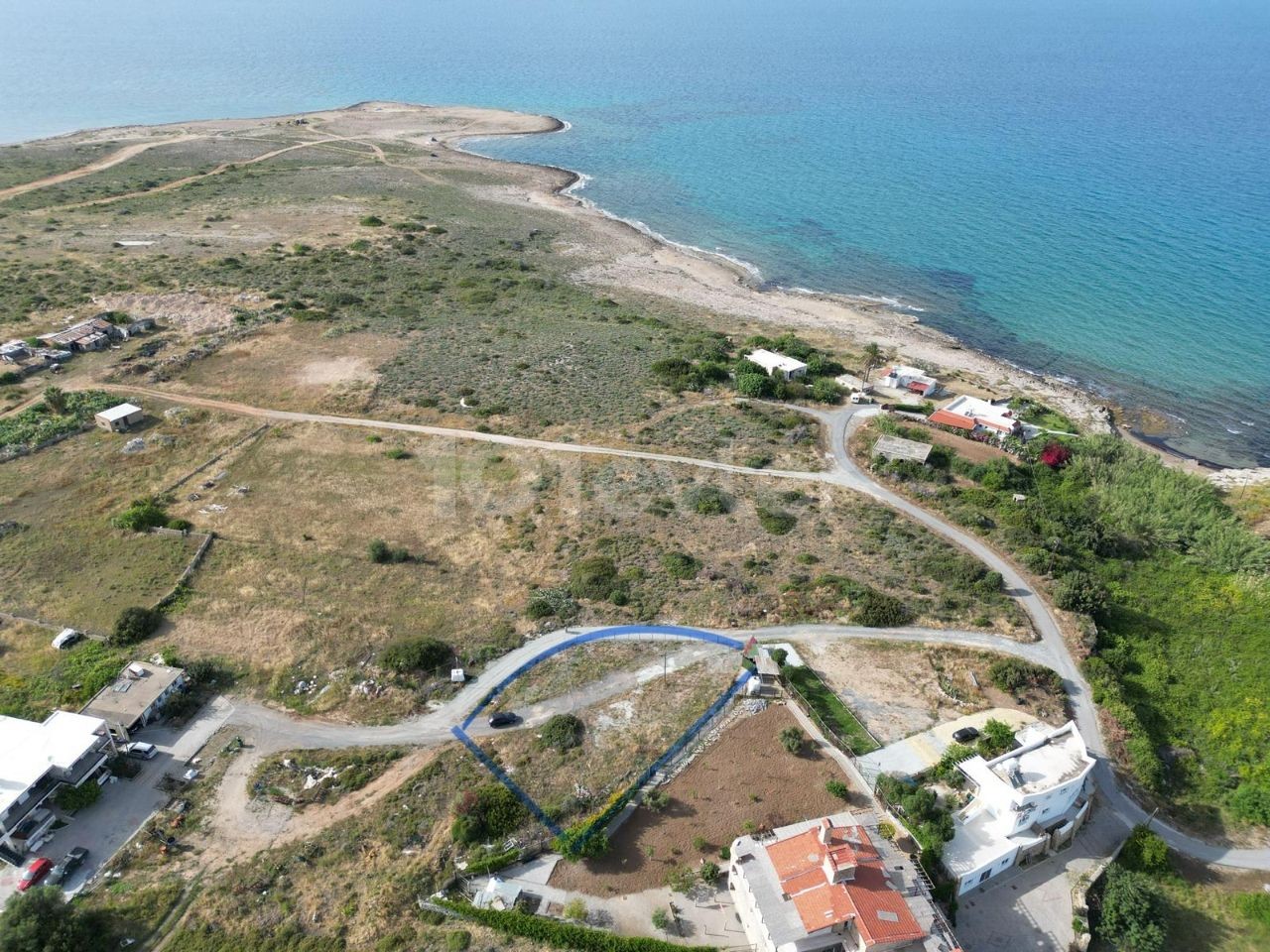 100% 2 storey zoned land on the Denia side of Karşıyaka
