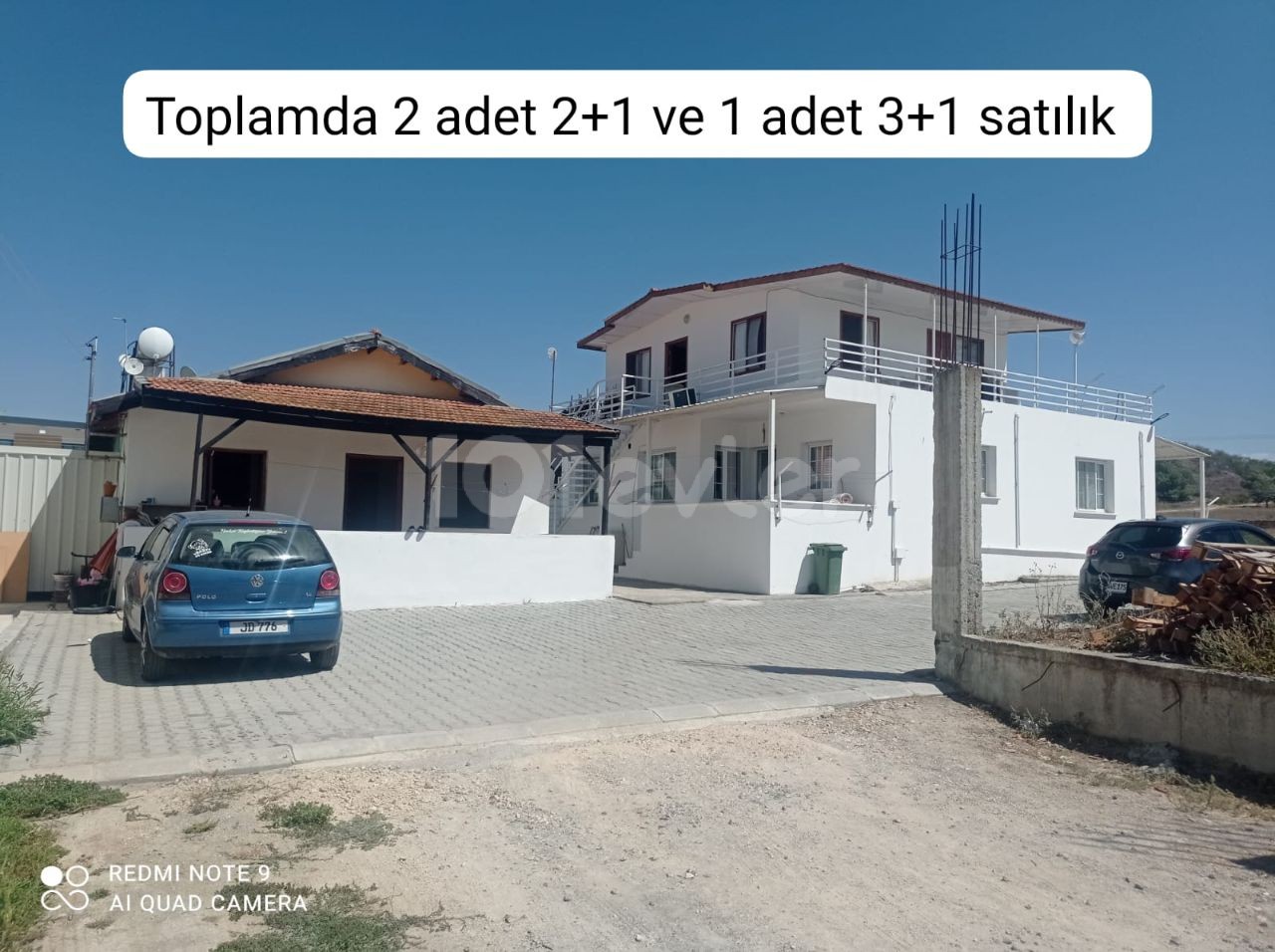 3 detached houses for sale in alayköy area will not be sold separately