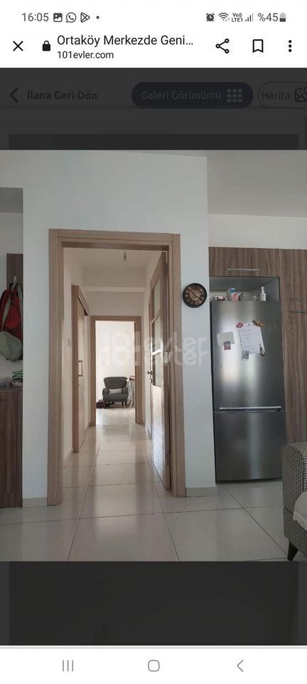 ORTAKÖY LEFKOŞADA 2+1 PENTHOUSE