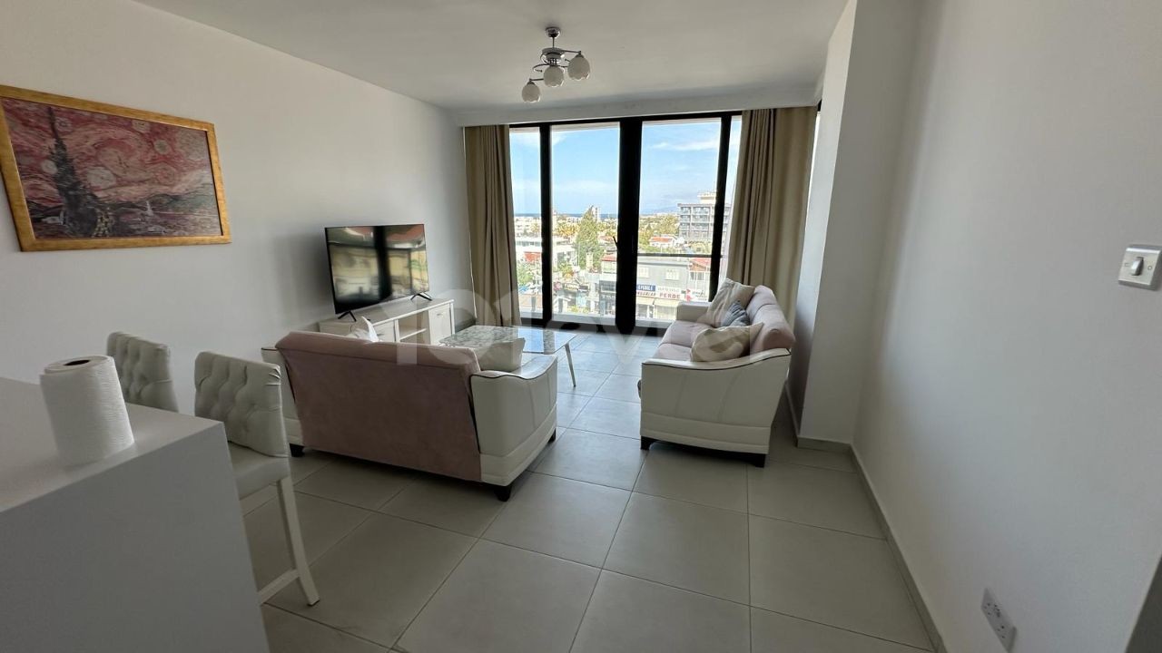 1+1 Sea and Mountain View Luxury Flat for Rent in Perla