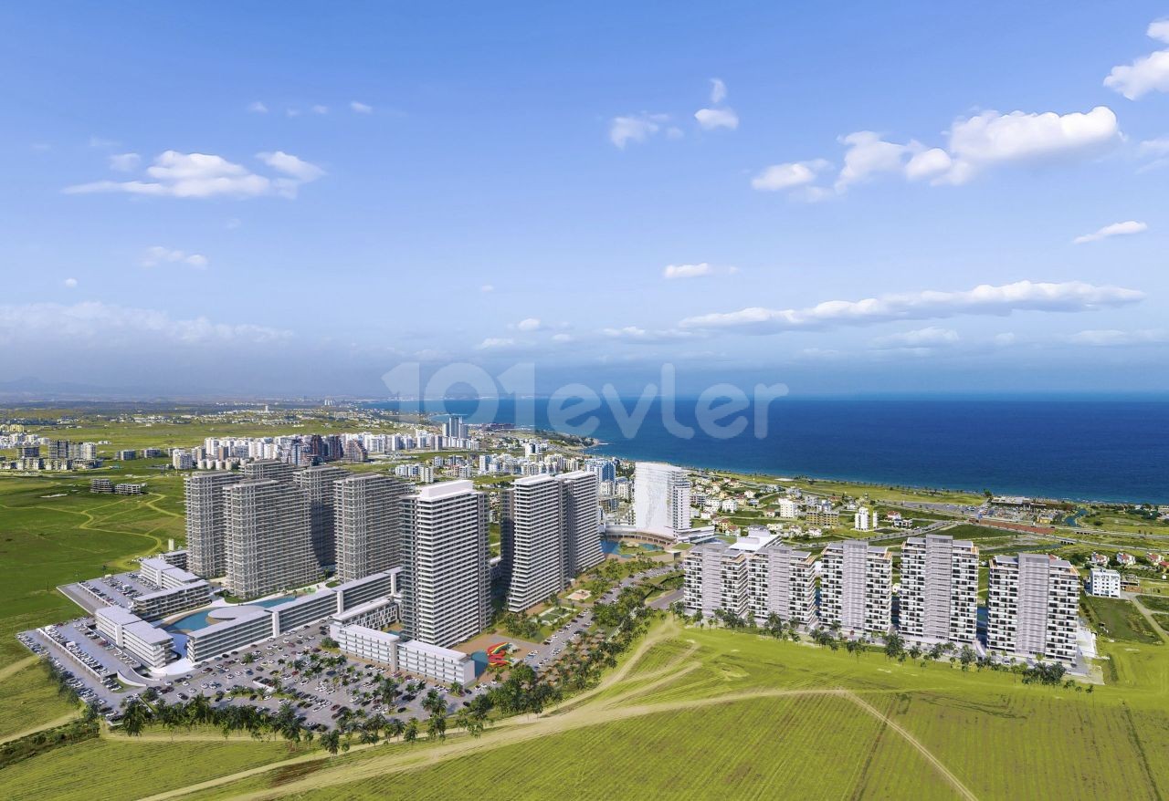Grand Sapphire. Block F  2+1 apt  with a sea view. Instalment plan is available