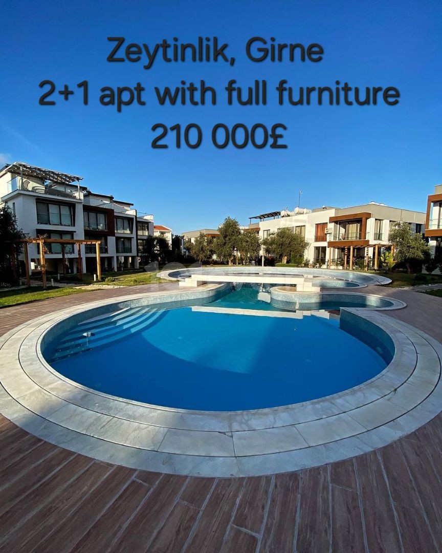 Furnished flat in Zeytinlik, Kyrenia.