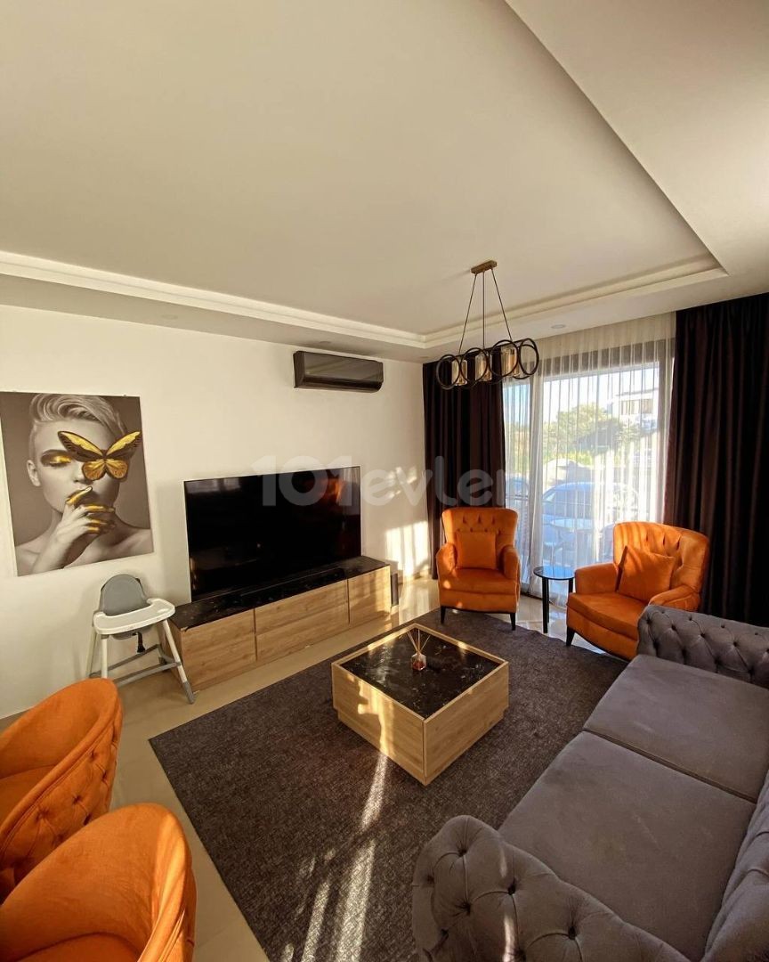 Furnished flat in Zeytinlik, Kyrenia.