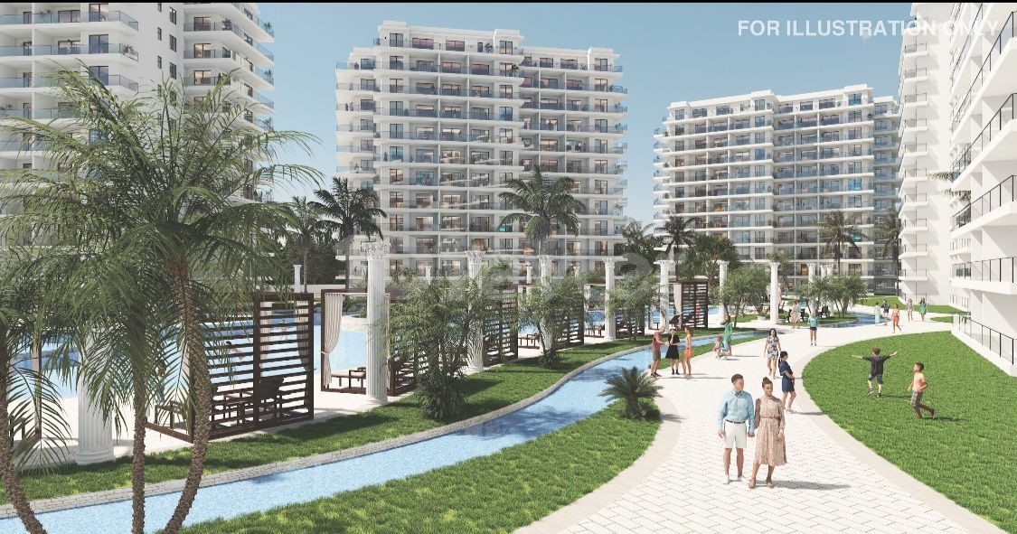 Firsat.. Caesar Resort 6.. Anahtar teslimatı 2025.. Direk Havuza bakiyor