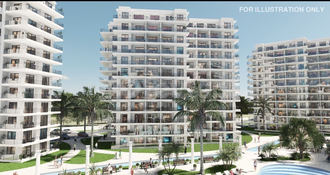 Firsat.. Caesar Resort 6.. Anahtar teslimatı 2025.. Direk Havuza bakiyor