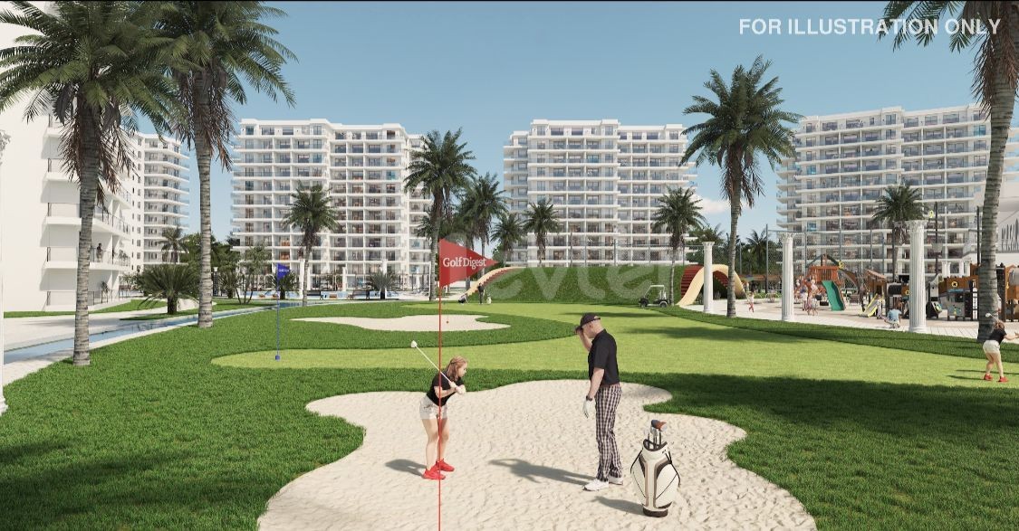 Firsat.. Caesar Resort 6.. Anahtar teslimatı 2025.. Direk Havuza bakiyor