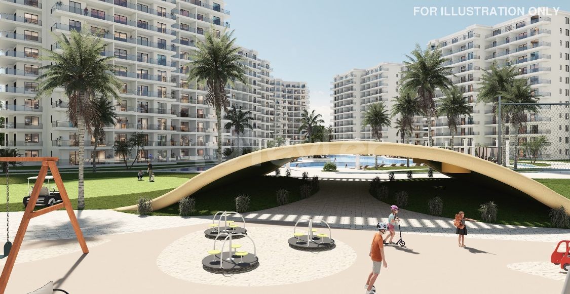 Firsat.. Caesar Resort 6.. Anahtar teslimatı 2025.. Direk Havuza bakiyor