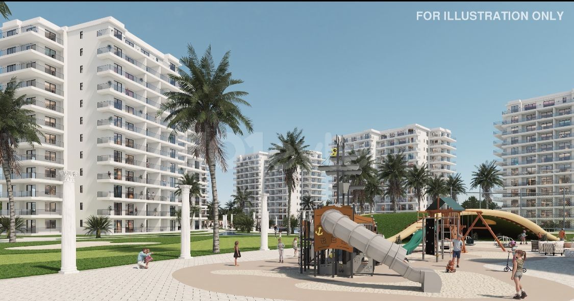 Firsat.. Caesar Resort 6.. Anahtar teslimatı 2025.. Direk Havuza bakiyor