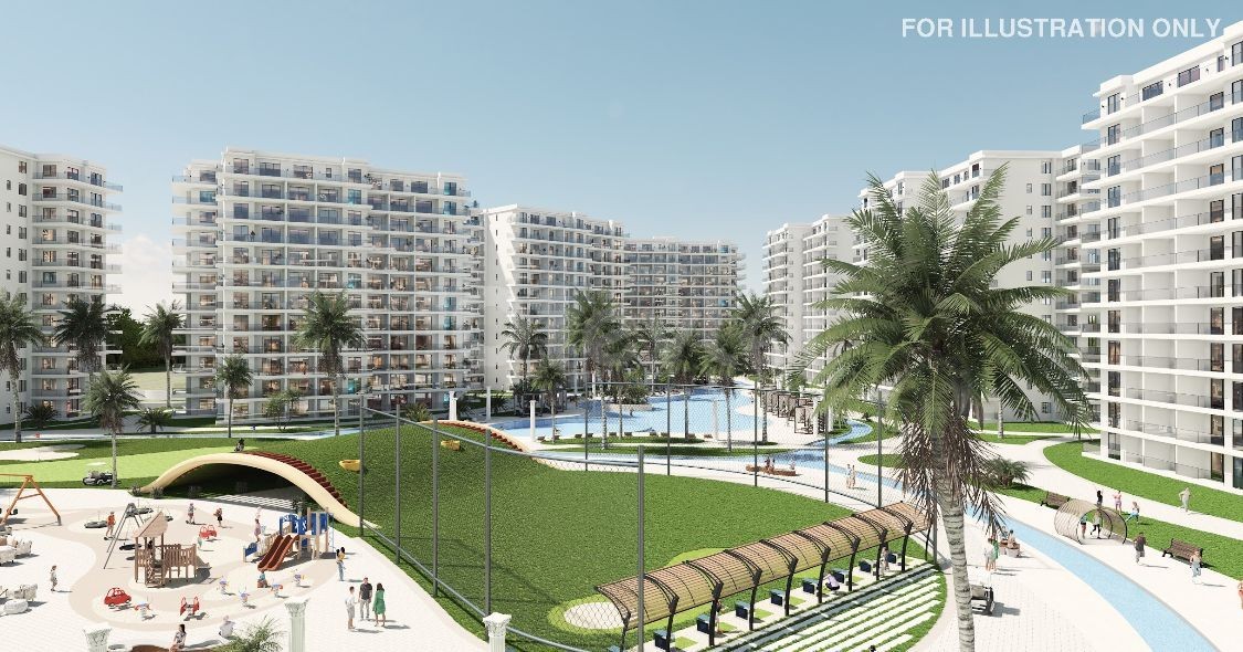 Firsat.. Caesar Resort 6.. Anahtar teslimatı 2025.. Direk Havuza bakiyor