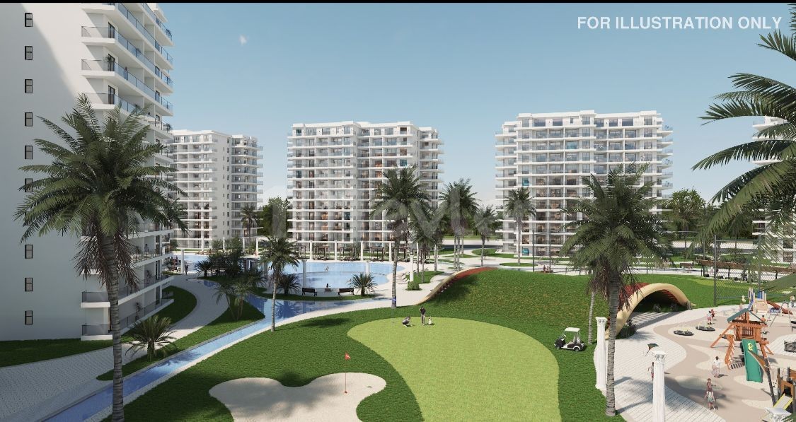 Firsat.. Caesar Resort 6.. Anahtar teslimatı 2025.. Direk Havuza bakiyor