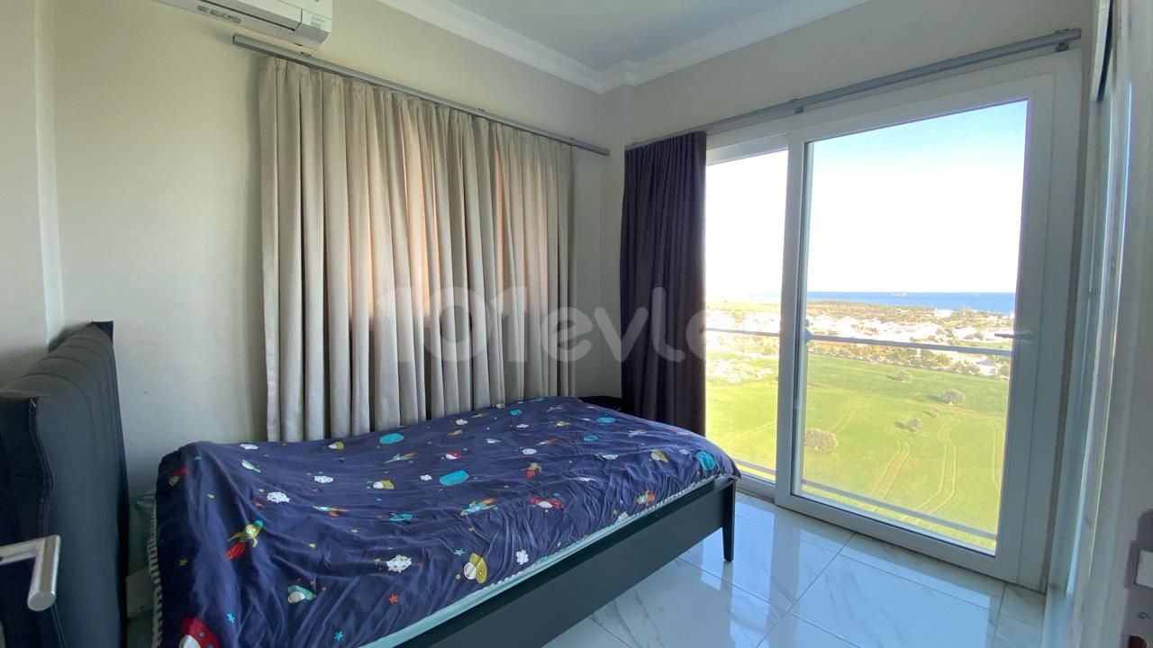 Fully furnished 3+1 sea view apartment