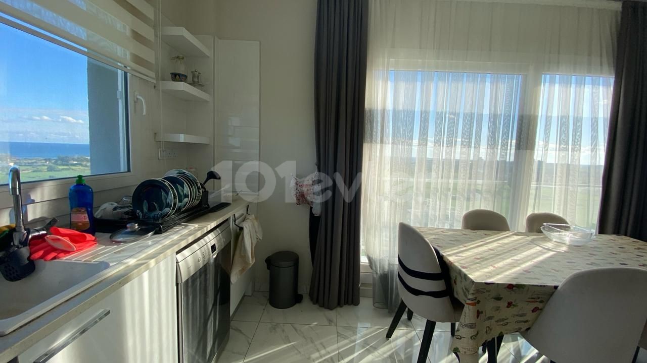 Fully furnished 3+1 sea view apartment